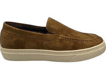 Mitsuko Ανδρικά Μοκασίνια Loafers Καστόρινα Χακί GS01585M-BRO