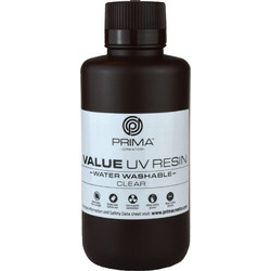 Prima Creator Value Water Washable UV Curable Ρητίνη 3D Printer Transparent 500gr