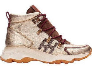 Hispanitas Γυναικεία Sneakers Chunky Μποτάκια Μπρονζέ HI254372-C0003