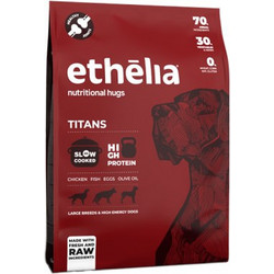 Ethelia Titans Slow Cooked High Protein Grain & Gluten Free with Chicken, Fish & Eggs 1.5kg