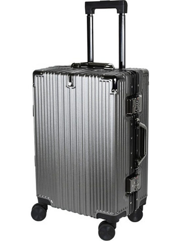 Colorlife 7955 Βαλίτσα Καμπίνας 55x34x23cm με 4 Ρόδες Ανθρακί