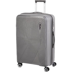 Bartuggi 724-19.70 Βαλίτσα Μεγάλη 76x49x19.5cm με 4 Ρόδες Γκρι