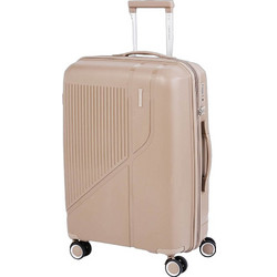 Bartuggi 724-106.70 Βαλίτσα Μεγάλη 76x49x29.5cm με 4 Ρόδες Εκρού