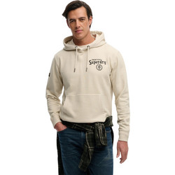 Superdry Ανδρικό Αθλητικό Φούτερ με Κουκούλα Μπεζ M2014485A-1KI