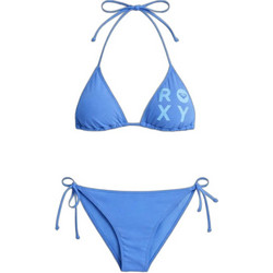 Roxy Bikini Set Τριγωνάκι Γαλάζιο ERJX203595
