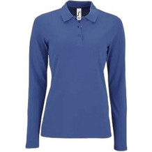 Sol's Γυναικεία Μπλούζα Polo Μακρυμάνικη Navy Μπλε 02083-241