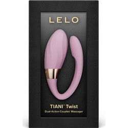 LELO Tiani Twist Vibrator Soft Δονητής Egg Ροζ