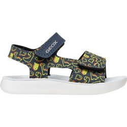 Geox Lightfloppy Παιδικά Πέδιλα για Αγόρι Navy Μπλε Lime B455SC000CECF43S