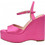 Steve Madden Καλοκαιρινές Γυναικείες Πλατφόρμες Ψηλές Φούξια SM11002429-04003-740