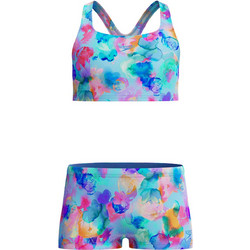 Speedo Αθλητικό Παιδικό Μαγιό Bikini Set για Κορίτσι Γαλάζιο 8-A000198003