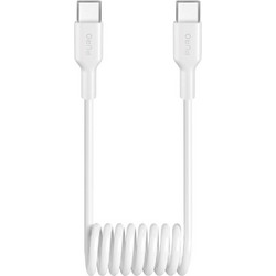 Puro PUCCC25WSPWHI Spiral USB-C to USB-C 25W 1m White