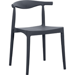 HomeMarkt Alor Πολυθρόνα Κήπου Πολυπροπυλενίου Γκρι HM6624.03