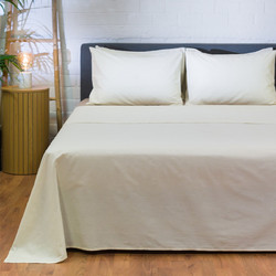 Naf Naf Σετ Σεντόνια Υπέρδιπλα Βαμβακερά 240x270 Hue Birch Coblestone