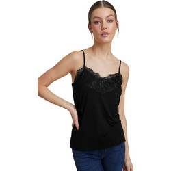 Ichi Like Too Γυναικείο Καλοκαιρινό Lingerie Top Μαύρο 20106355-10011