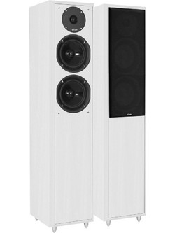 Eltax Monitor IX Ζεύγος Ηχείων Hi-Fi Δαπέδου 260W 2 Δρόμων White