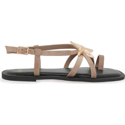 Exe Γυναικεία Σανδάλια Suede Μπεζ W47002711-585