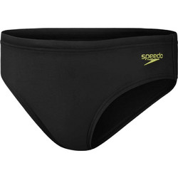 Speedo Deep Sapphire Αθλητικό Παιδικό Μαγιό Σλιπ για Αγόρι Μαύρο Κίτρινο 003142002G