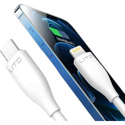 Lito LD03 USB-C to Lightning Cable 60W 1m White