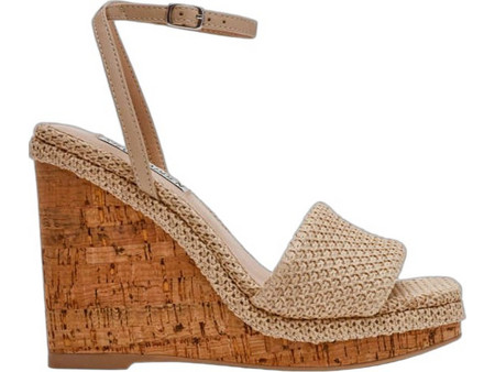 Steve Madden Καλοκαιρινές Γυναικείες Πλατφόρμες Ψηλές Μπεζ SH11005435