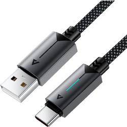 Acefast C19-04 Braided USB-A to USB-C 1.2m Black