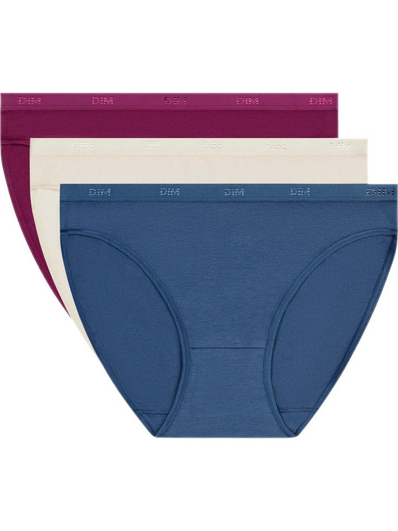 Dim Βαμβακερά Γυναικεία Slip 3Pack 4H00-BC9