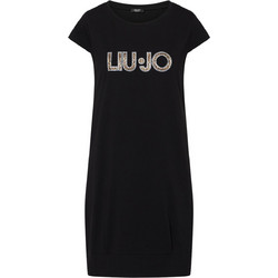 Liu Jo Mini Καλοκαιρινό Καθημερινό Φόρεμα Μαύρο VA6212JS003-Y9908
