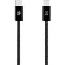 Obal:Me OM60CC1BB Braided USB-C to USB-C 60W 1m Black