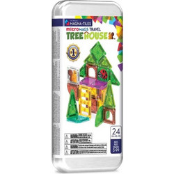 Magna-Tiles Μαγνητικά Πλακίδια microMAGS Treehouse Travel Set