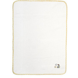 Dimcol Stork 193 Κουβέρτα Κούνιας Πικέ 100x160 Λευκή