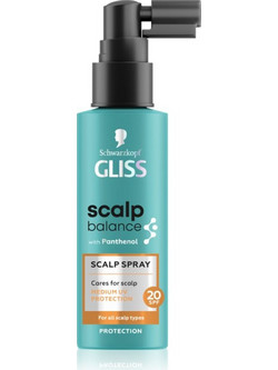 Schwarzkopf Gliss Scalp Balance Αντηλιακό Μαλλιών Spray 100ml