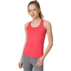 4F Γυναικείο Αθλητικό T-Shirt Κοραλί 4FWSS26TFSLF0766-63S