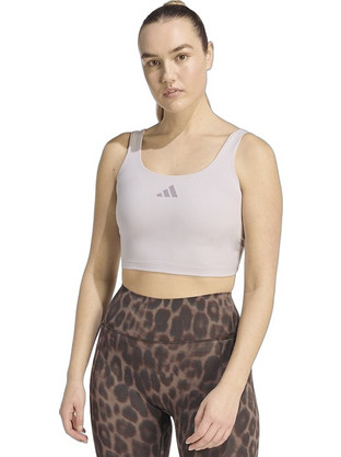 Adidas Power Αθλητικό Μπουστάκι με Χαμηλή Στήριξη Εκρού KD2227