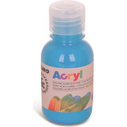 Primo 501 Cyan Blue Ακρυλικό Χρώμα Ζωγραφικής 125ml