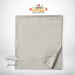 Isadore Lorraine Σεντόνι Υπέρδιπλο Βαμβακερό 220x260 Limited Spring Edition Ice Grey 02.01254