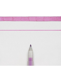 Sakura Gelly Roll Stardust Στυλό Gel Ροζ με Glitter XPGB721