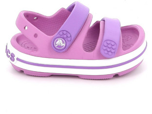 Crocs Crocband Παιδικά Παπούτσια Θαλάσσης Ροζ Μωβ 209424-6WQ