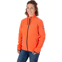 Aulp Valen Γυναικεία Ζακέτα Fleece Κοντή με Φερμουάρ Πορτοκαλί VALENHIBF44