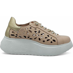 Wonders Γυναικεία Sneakers Flatforms Ροζ A-3621-3