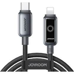Joyroom Kabel S-A55 StarFlight Braided USB-C to Lightning Cable 30W 1.2m Black