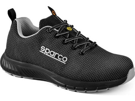 Sparco Traction Asan Αθλητικά Παπούτσια Ασφαλείας S3 Αδιάβροχα Μαύρα BTB0018B0K130
