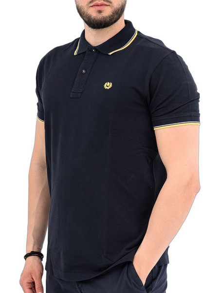 Ascot Ανδρική Μπλούζα Polo Κοντομάνικη Μαύρη 15388357-61