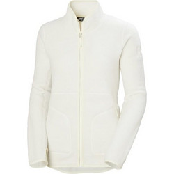 Helly Hansen Imperial Γυναικεία Ζακέτα Fleece Μακριά με Φερμουάρ Λευκή 49447-47