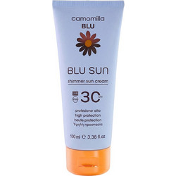 Camomilla Blu Shimmer Αντηλιακή Κρέμα Σώματος SPF30 100ml