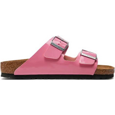 Birkenstock Arizona Γυναικεία Σανδάλια Λουστρίνι Ανατομικά Φούξια 1026957