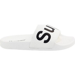 Superga Γυναικείες Παντόφλες Καλοκαιρινές Αντιολισθητικές Κολυμβητηρίου Λευκές S111I3W-909