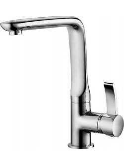 Inter Ceramic 73900917313 Μπαταρία Κουζίνας Πάγκου Διπλής Παροχής Ανάμεικτη Inox
