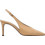 KALOGIROU Syntney Γόβες Slingback Δερμάτινες με Τακούνι Στιλέτο Μπεζ 5878