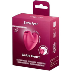 Satisfyer Cuties Heart Κλειτοριδικός Δονητής Μωβ