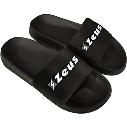 Zeus Ryo Παιδικές Παντόφλες Καλοκαιρινές για Αγόρι Μαύρες