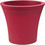 Plastona City 30 Γλάστρα Στρογγυλή Πλαστική Ροζ 30x26.5cm 10.11.0082